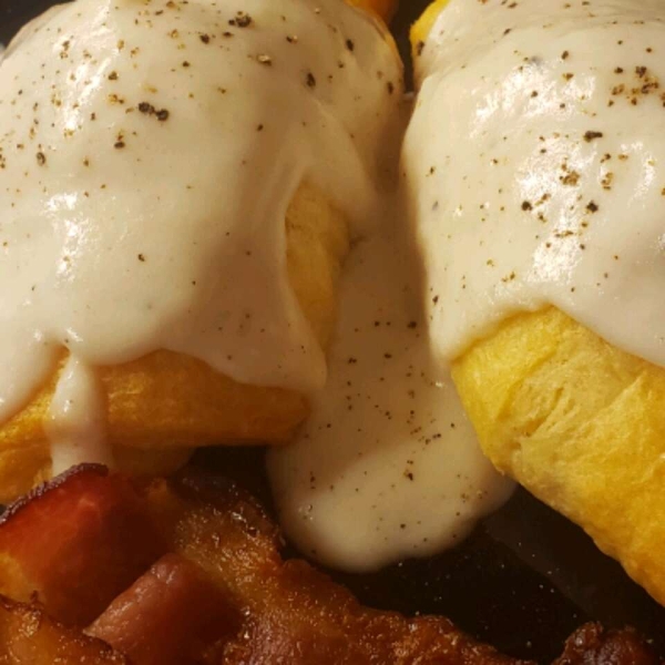 OldTime Kentucky Bacon Milk Gravy for Biscuits recipe Easy Cook Find