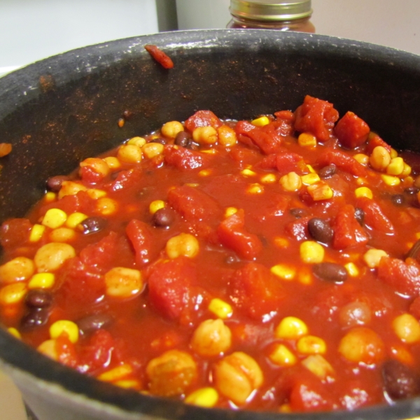 Quick Veggie Chili