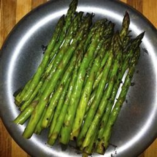 Asian Inspired Grilled Asparagus