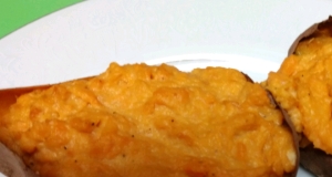 Twice Baked Sweet Potatoes
