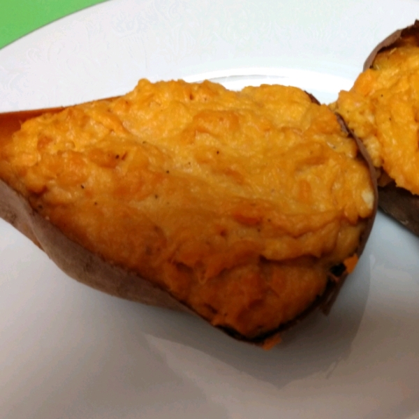 Twice Baked Sweet Potatoes