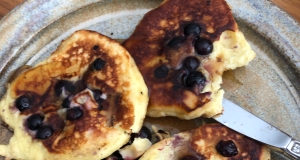 Blueberry Almond Pancakes