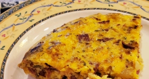 Corned Beef Hash Crustless Quiche