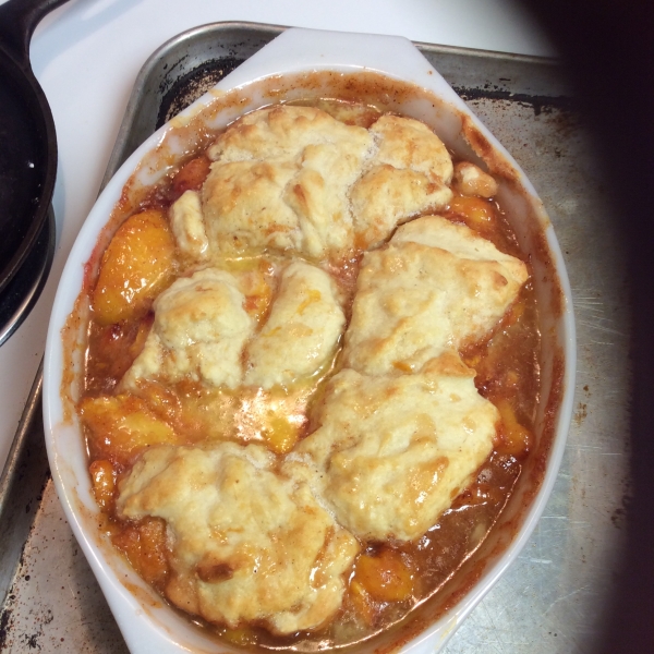 Fresh Peach Cobbler I
