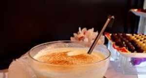 Eggnog Punch Float