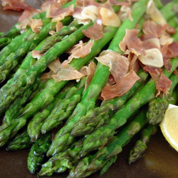 Asparagus, Ham, and Lemon