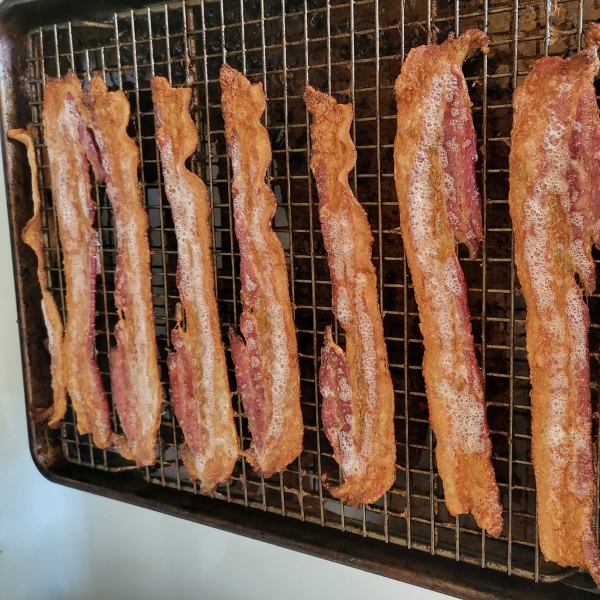 Thick-Cut Bacon in the Oven