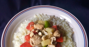 Stir-Fried Ginger Pineapple Chicken