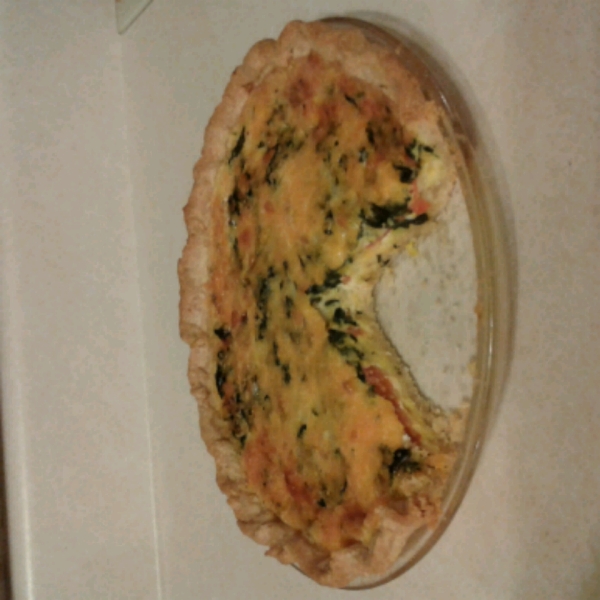 Clinton's Special Vegetarian Quiche