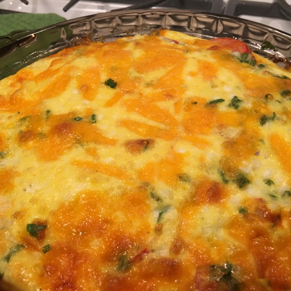 Clinton's Special Vegetarian Quiche