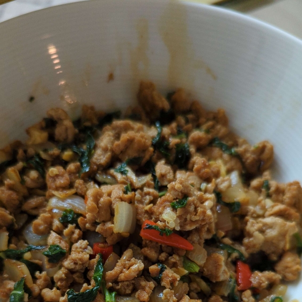 Spicy Thai Basil Chicken (Pad Krapow Gai)