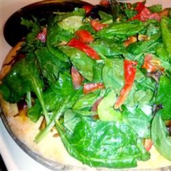 Tossed Salad Pizza