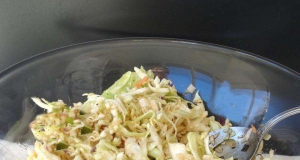 Crunchy Ramen Cabbage Salad