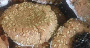 Sesame Thumbprint Cookies