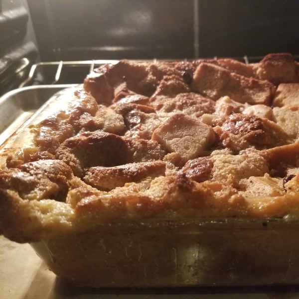 Best Bread Pudding with Vanilla Sauce