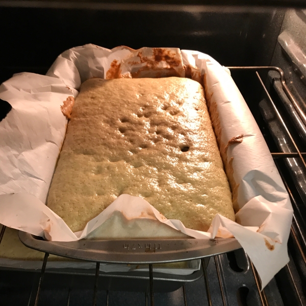 Zucchini Bars with Spice Frosting