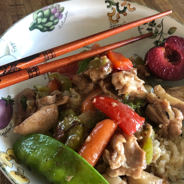 Plum and Ginger Chicken