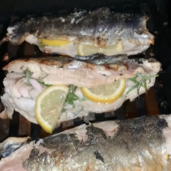 Whole Grilled Trout