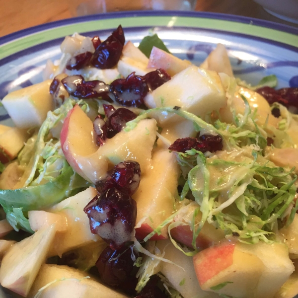Chopped Brussels Sprout Salad