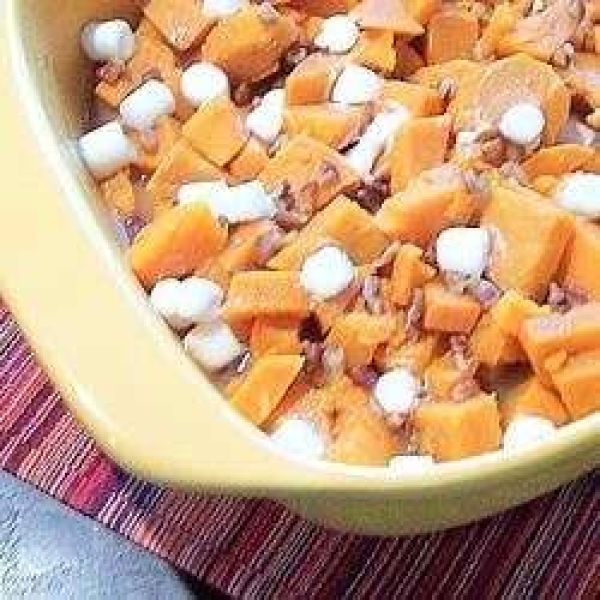 Brandied Candied Sweet Potatoes