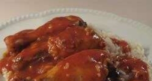 Dutch East Chicken Wings and Rice