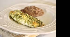 Spicy Chicken Enchiladas with Tomatillo Salsa