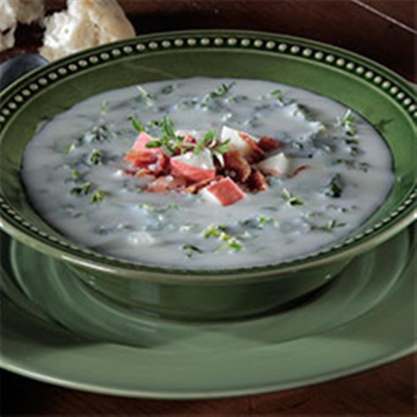 Creamy and Crunchy Potato Soup