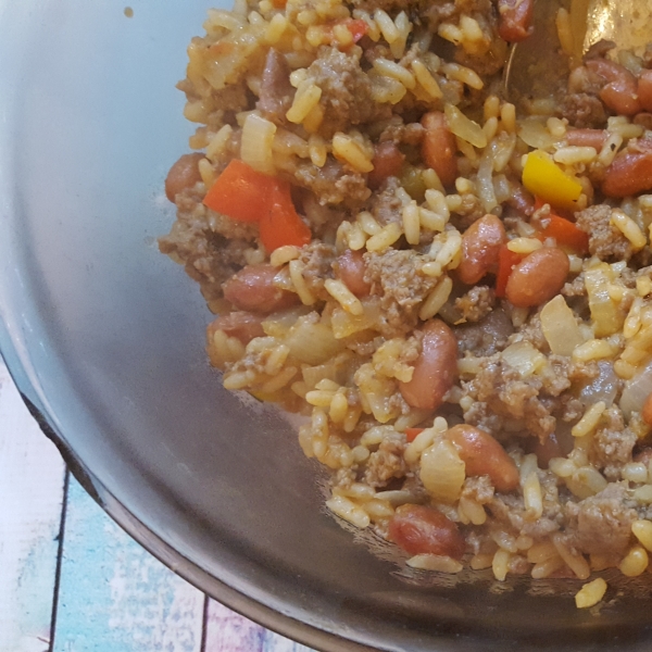 Spanish Style Beef & Rice