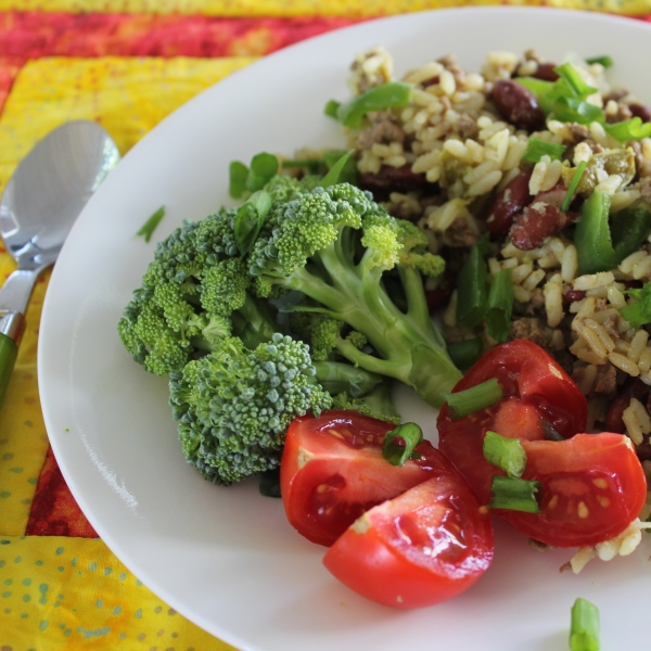Spanish Style Beef & Rice
