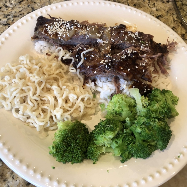 Mongolian Beef from the Slow Cooker